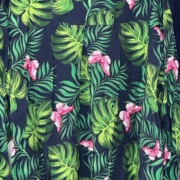 Sandrine Rose Butterfly Fern Mixed Media Wool Cardigan Sweater Women Large NWT - Picture 8 of 12